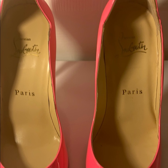 HOT PINK Louboutin Heels - Picture 6 of 16